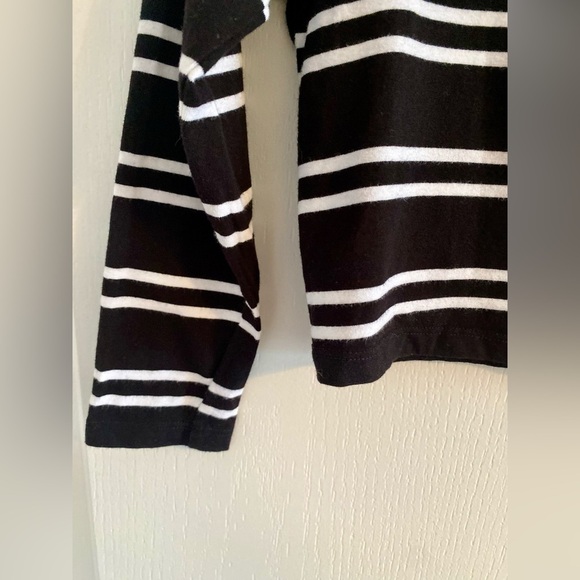 Forever 21 Cropped Long Sleeved Striped Shirt - Picture 5 of 5